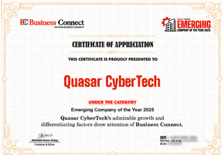QuassrCyberTech | Emerging Company of the Year Logo